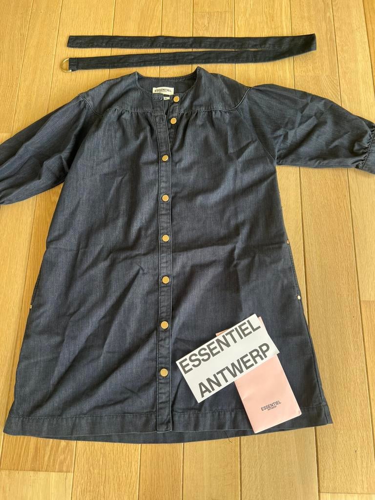 Essentiel antwerp jeans kleed 34, Kleding | Dames, Ophalen of Verzenden, Zo goed als nieuw