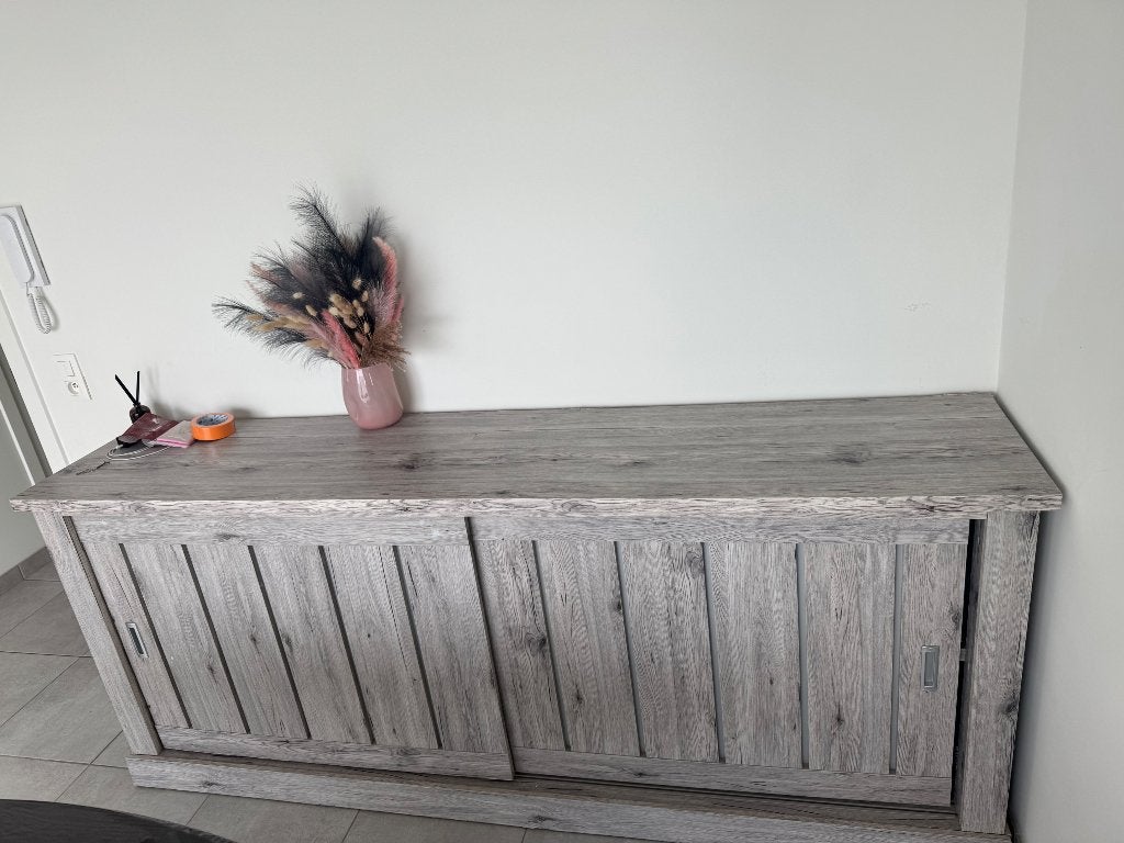 GRATIS meubels, Huis en Inrichting, Ophalen, 150 tot 200 cm, Eikenhout, Met lade(s)