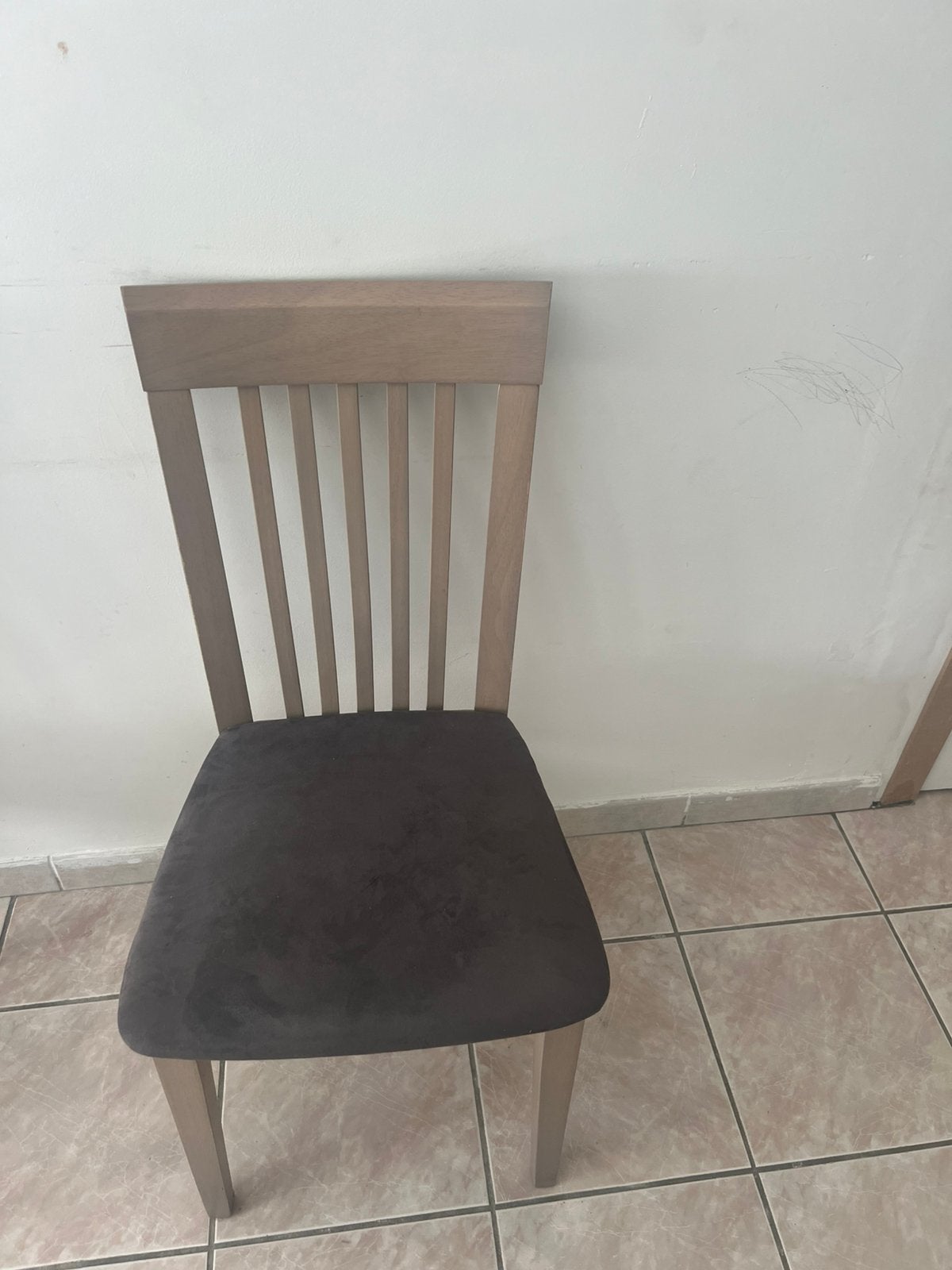 Table de salle à manger +4 chaises, Maison & Meubles, Chaises, Enlèvement, Comme neuf