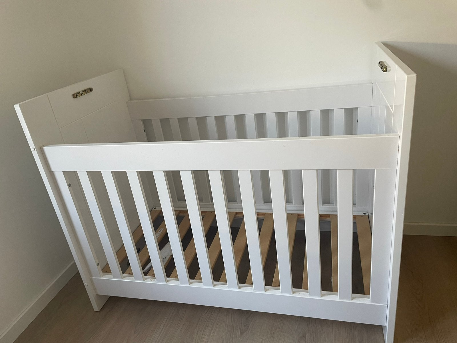 Bopita meegroeibed  (60x120 en 90x200), Ophalen, Gebruikt, Lattenbodem, Minder dan 140 cm
