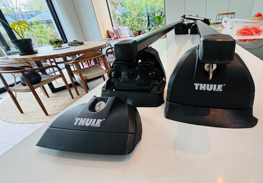 Dakdragers Thule 120cm, Audi A6 C8 2018-2025, Auto diversen, Dakdragers, Ophalen, Gebruikt