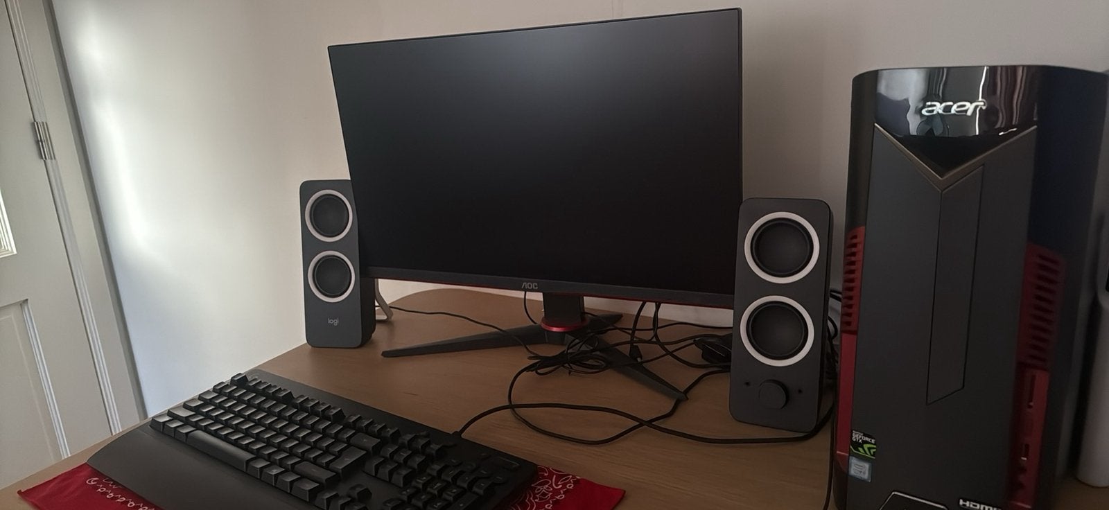 Compleet pc setup, Computers en Software, Ophalen, Gebruikt