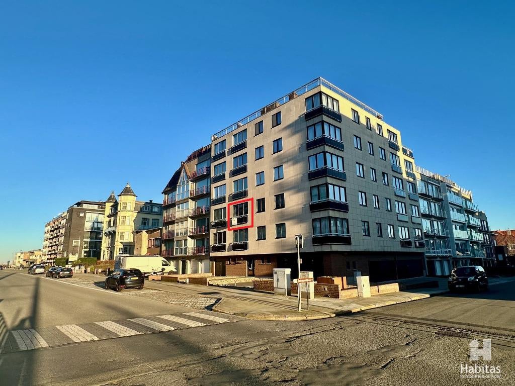 Verrassend ruime studio op topligging, Immo, Huizen en Appartementen te koop, 40 m², Tot 200 m², Provincie West-Vlaanderen, 171 kWh/jaar