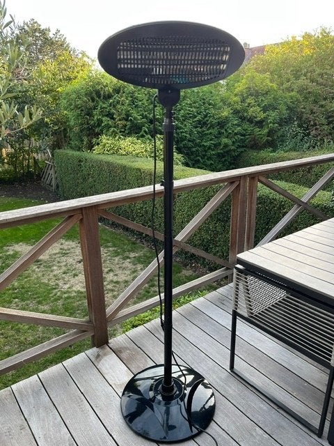 Chaufferette terrasse/jardin 2000W, 3 modes, Parfait état, Électrique, Sol, Comme neuf, Enlèvement
