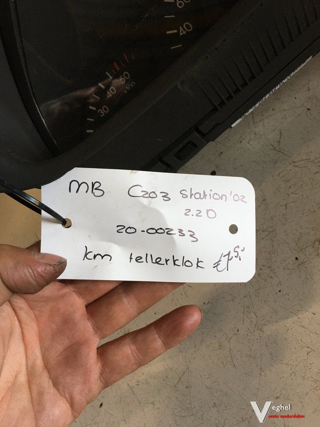 Mercedes C203  2.0 Diesel 2002  Station  Km Tellerklok, -, Utilisé, -, -