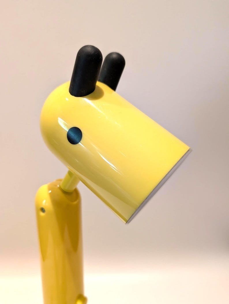 IKEA - Monica Mulder - Lampe de table - Krux, Enlèvement ou Envoi, IKEA, Plastique, Jaune
