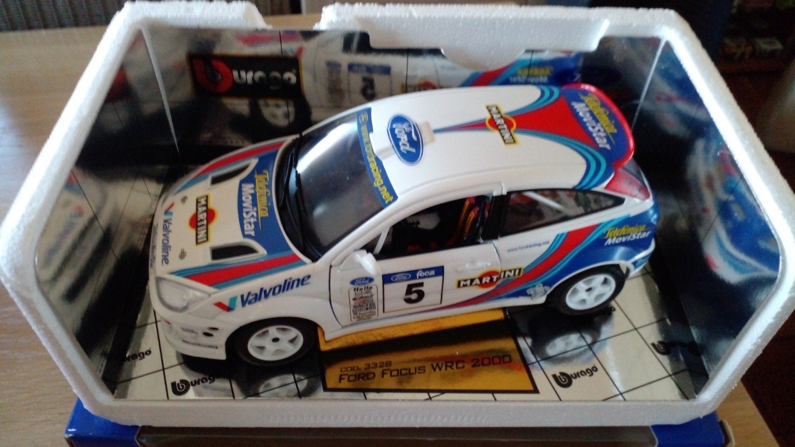 ford focus wrc, Hobby & Loisirs créatifs, Voitures miniatures | 1:18, Enlèvement, Burago
