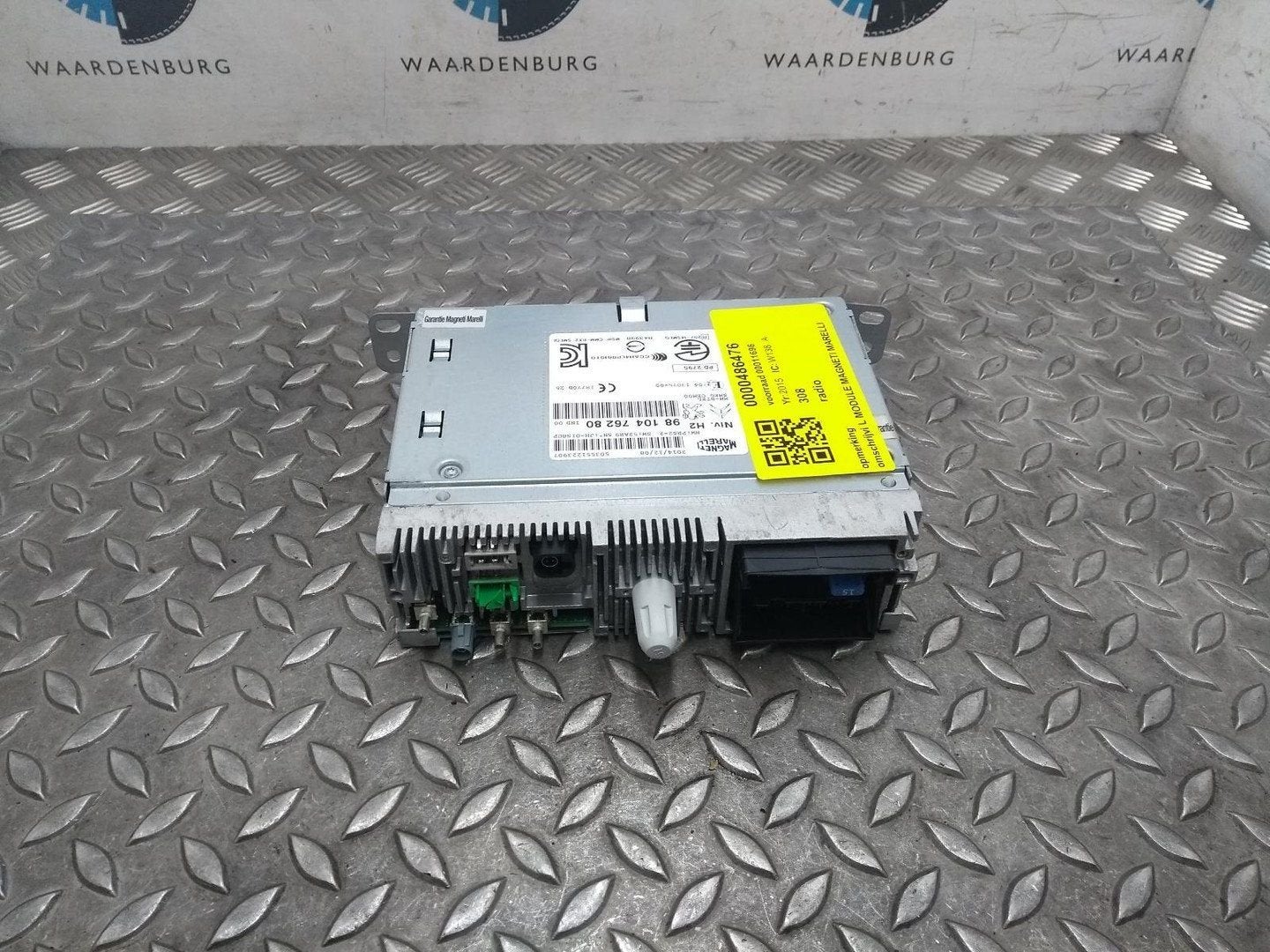 PEUGEOT 308 RADIO 9810476280 2015, Enlèvement ou Envoi, Utilisé, ARN reconnu