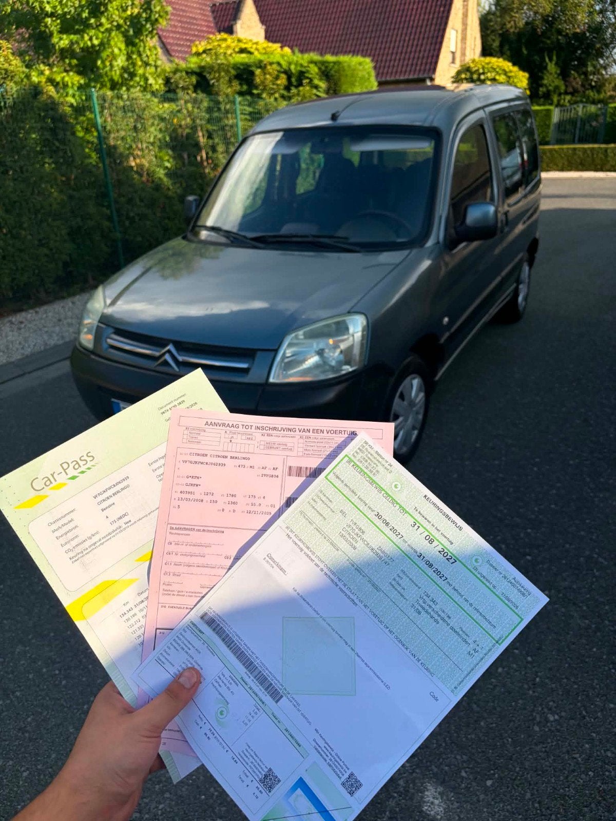 Citroën Berlingo - HOMOLOGUÉE POUR LA VENTE - PARFAIT ÉTAT, Autos, Achat, 6 portes, Boîte manuelle, Berlingo