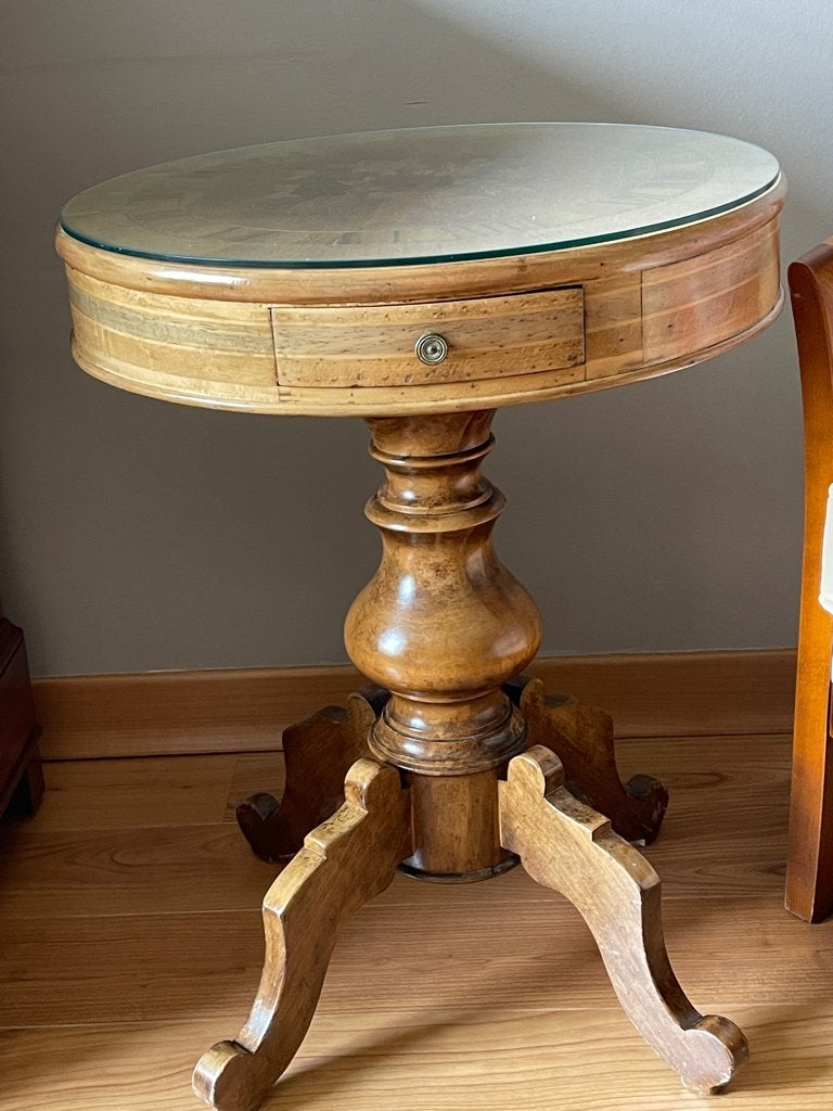 guéridon, Rond, Moins de 55 cm, Comme neuf, Enlèvement