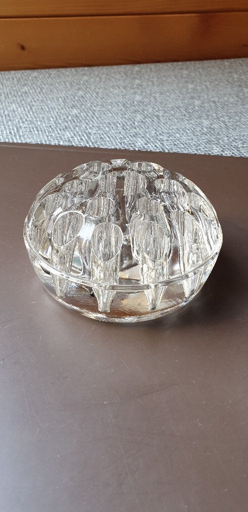Glazen pique fleur, Antiek en Kunst, Ophalen of Verzenden