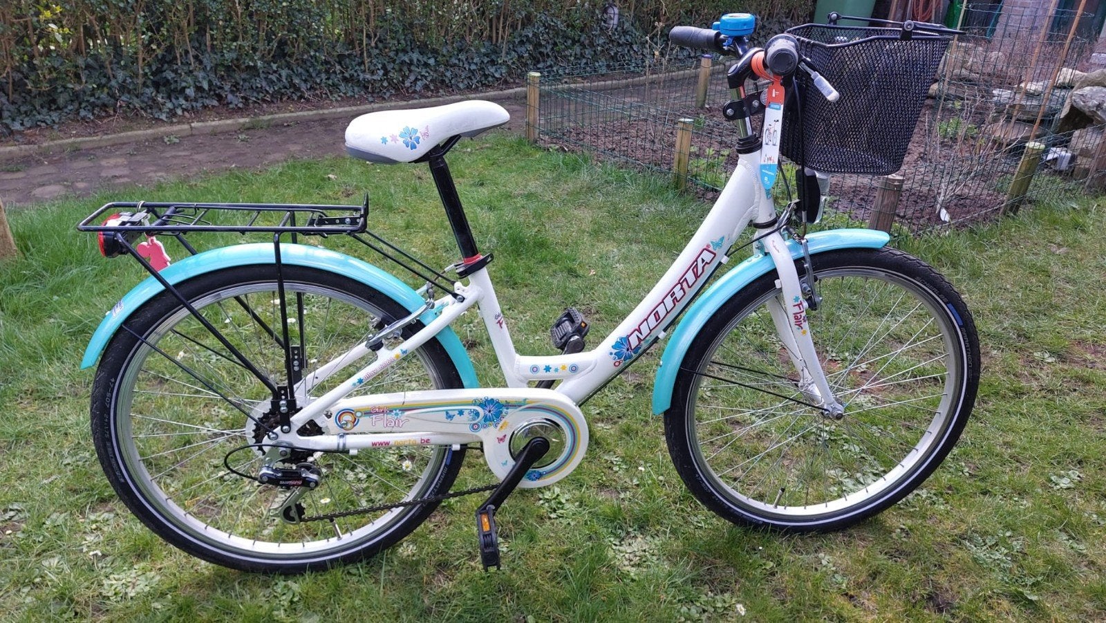 Norta Flair meisjesfiets, Fietsen en Brommers, Ophalen, 24 inch, Versnellingen