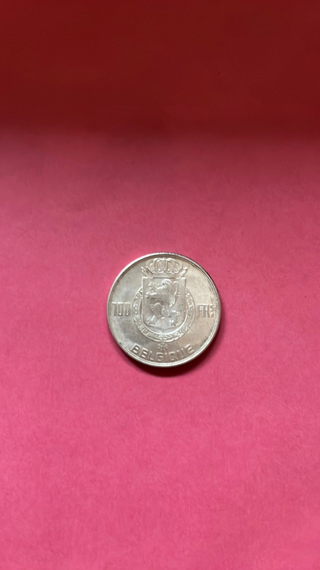 100 frank - 4 Koningen - BELGIQUE 1950, Ophalen, Zilver, Losse munt, Zilver