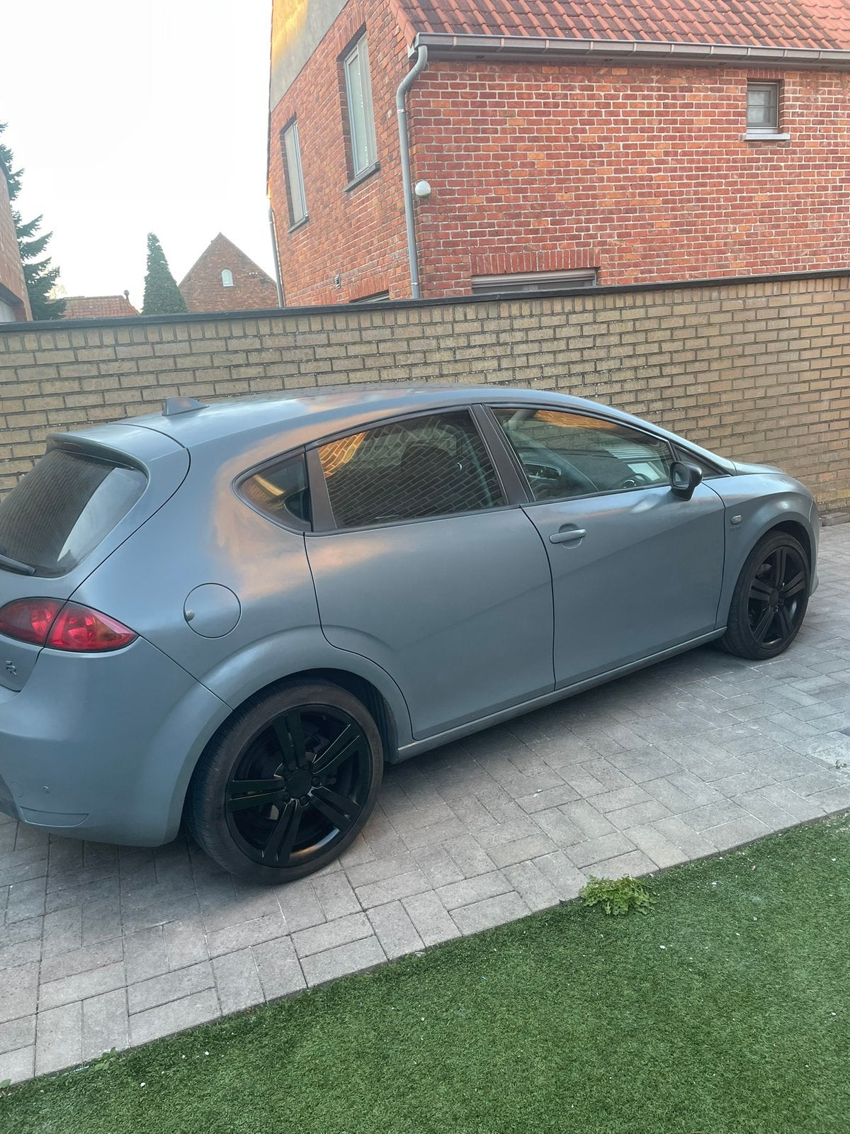 Seat leon Fr 211pk, sportpakket, carplay, Autos, Seat, Cuir, Argent ou Gris, Leon, Noir