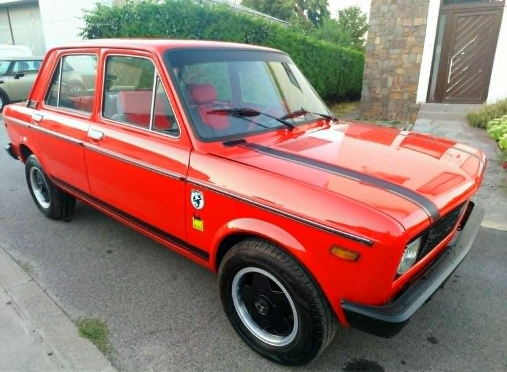 FIAT 128 LOOK ABARTH, Auto's, Fiat, 4 deurs, Particulier, 55 kW, Rood