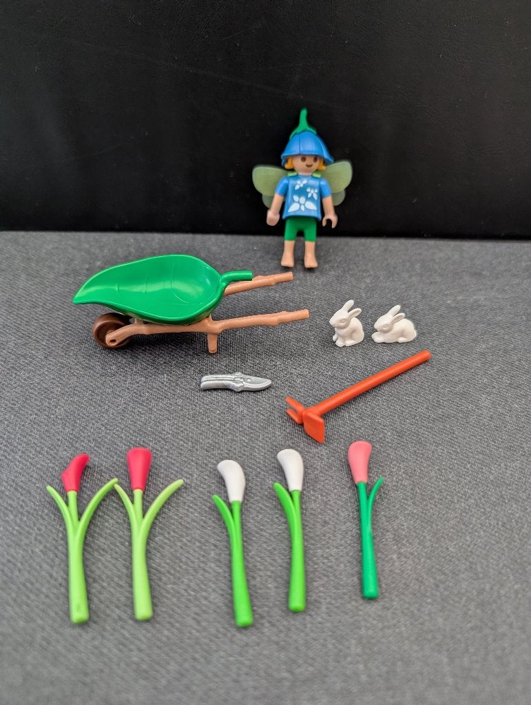 Playmobil 4196 - Bloemenfee met kruiwagen, Complete set, Overige typen, Ophalen of Verzenden, Zo goed als nieuw