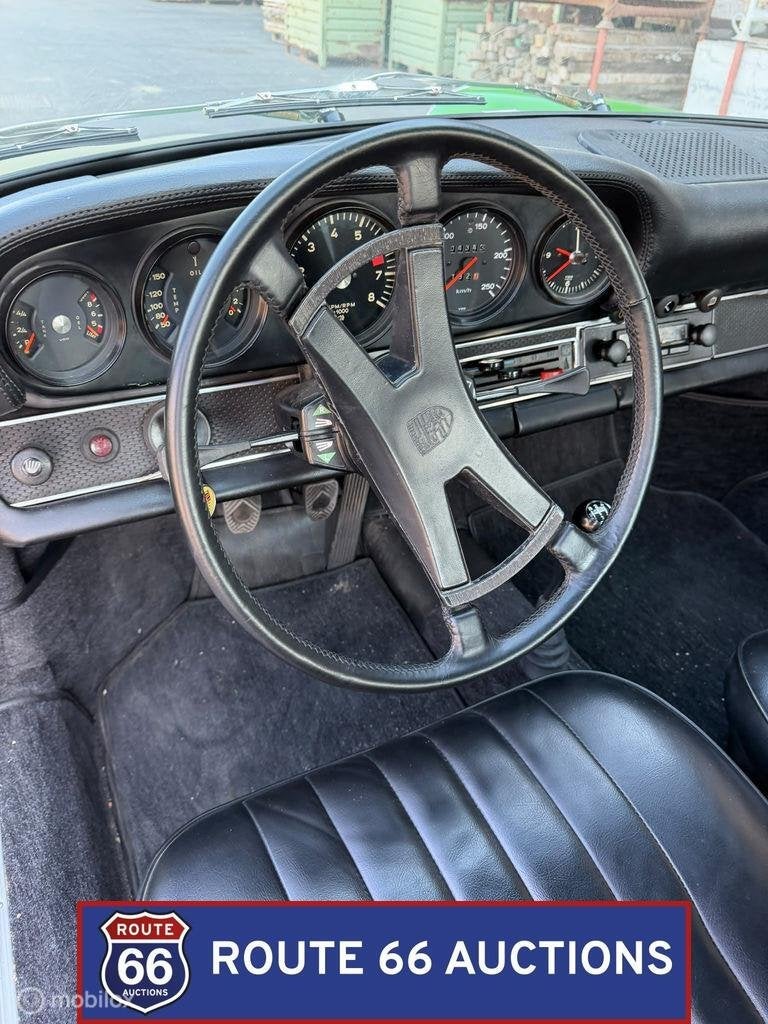 Porsche 911 Targa | 1971 | Route 66 Auctions, Auto's, Zwart, Bedrijf, Overige carrosserie, Porsche