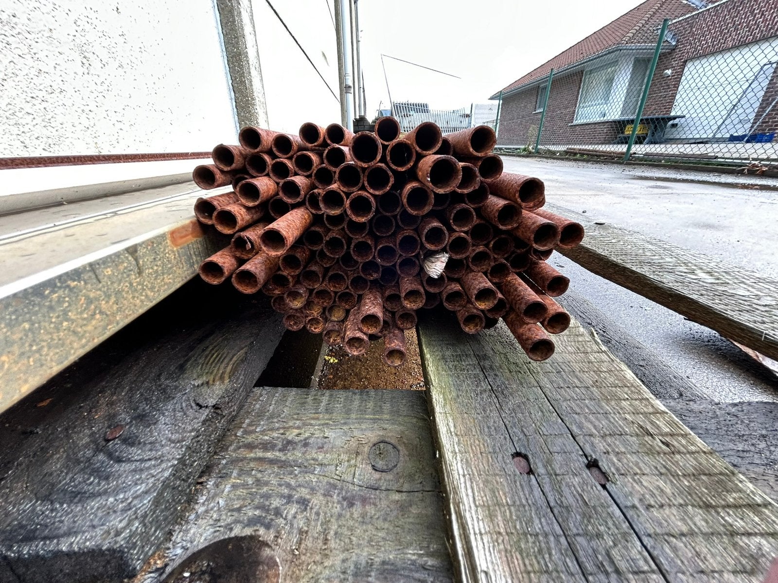 Metalen buizen - 6 meter, Ophalen