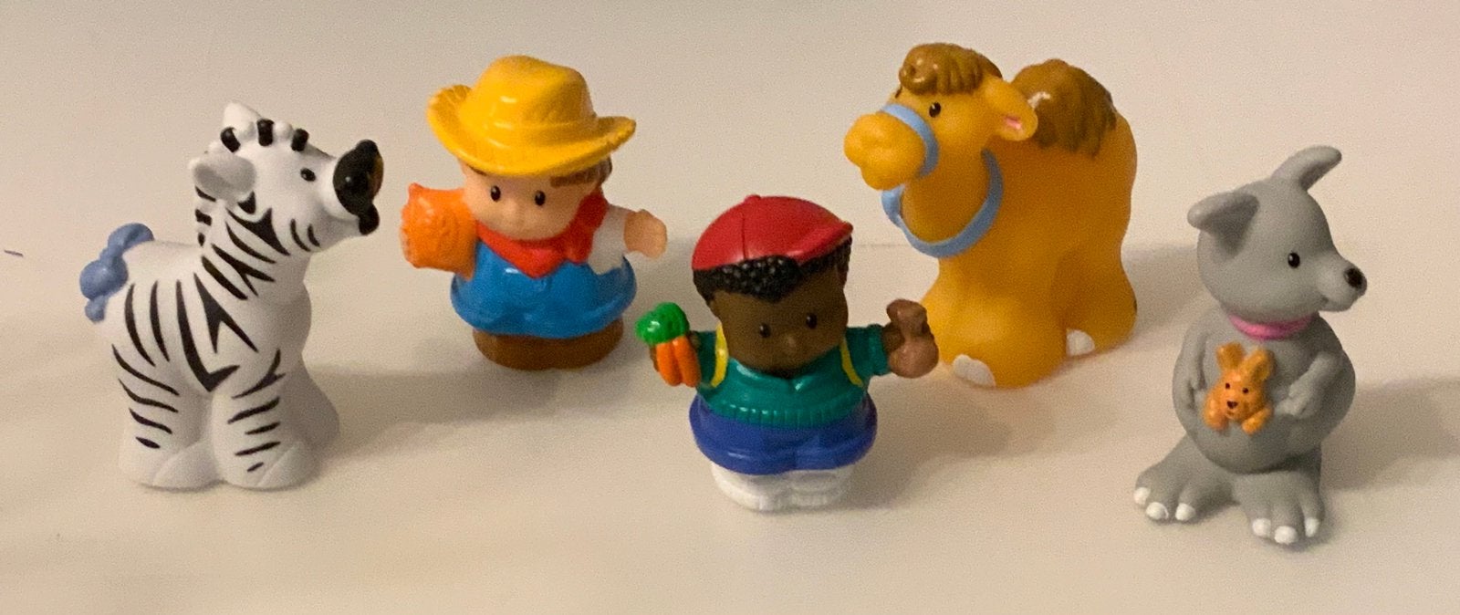 volledige set Fisher Price little people figuren, Ophalen of Verzenden, Zo goed als nieuw