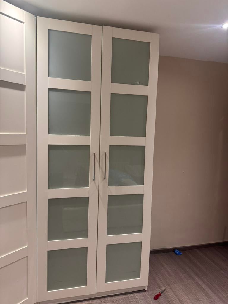 Portes dressing pax ikea, Enlèvement, Verre