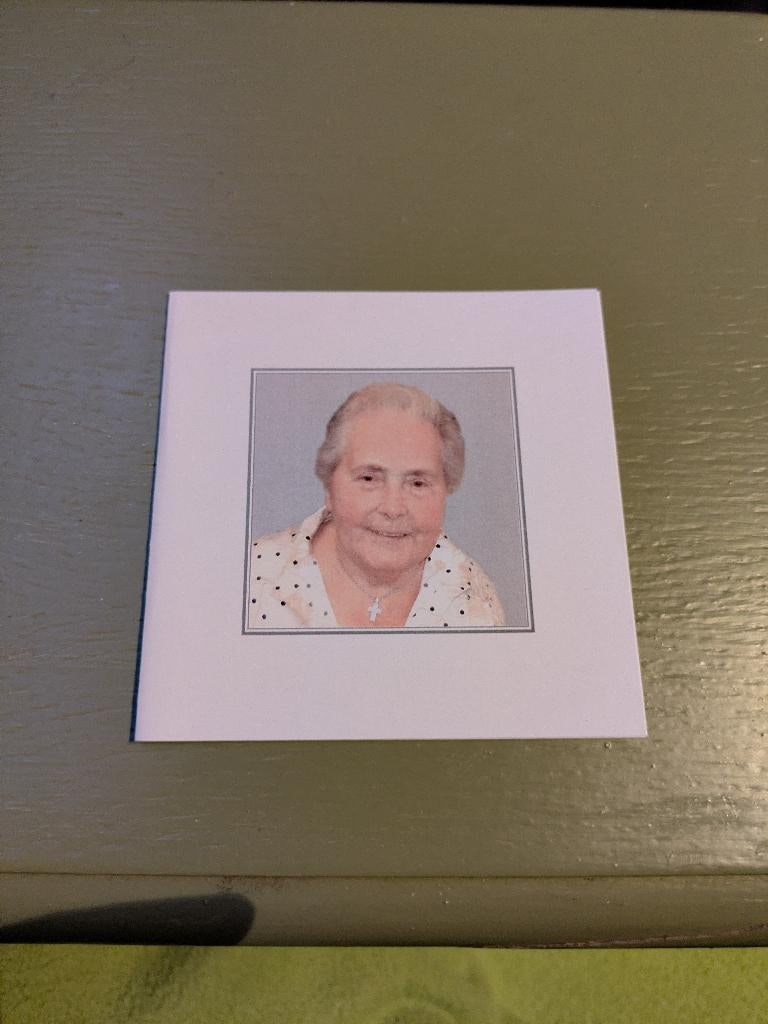 Dp Juliette vanhulle, Ophalen of Verzenden, Bidprentje