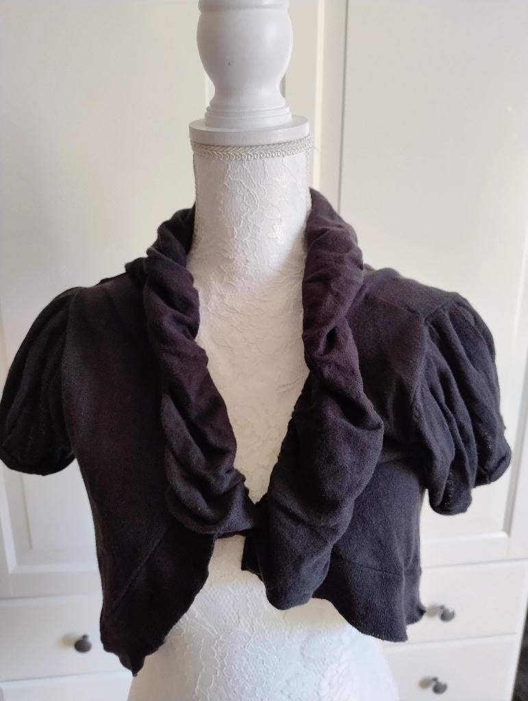 Boléro noire Summum woman L, Kleding | Dames, Maat 38/40 (M), Zwart, Ophalen of Verzenden, Zo goed als nieuw