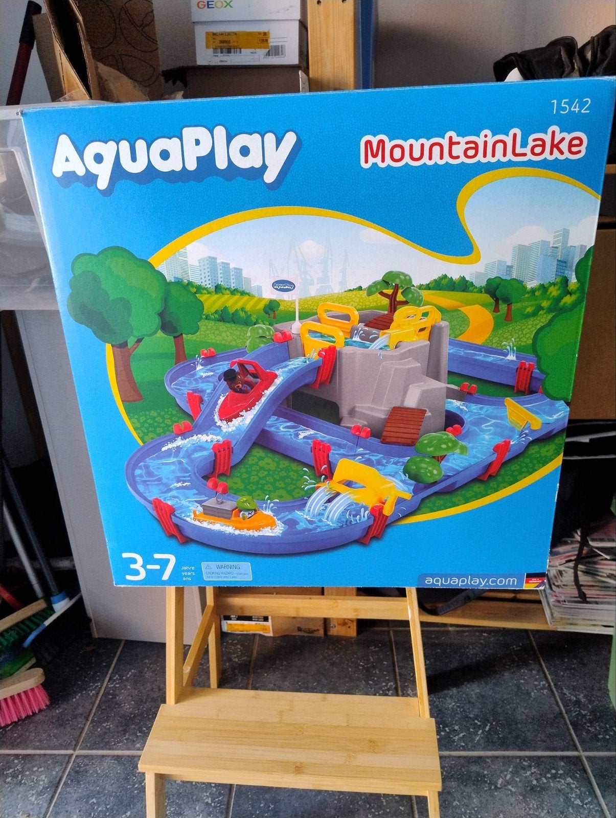 Aquaplay mountain, Ophalen
