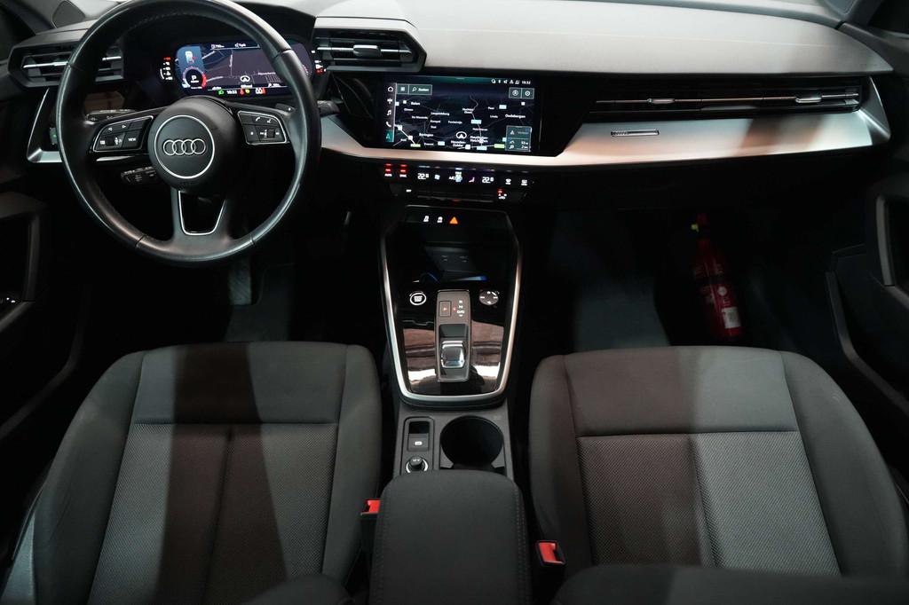 Audi A3 Sportback 30 TFSI Benzine Automaat LED Garantie, Autos, Audi, Argent ou Gris, Euro 6, Entreprise, Carnet d'entretien