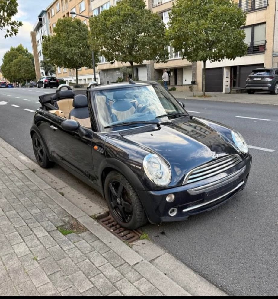 TE KOOP – MINI ONE CABRIOLET 1.6 BENZINE, Auto's, Cabriolet, Particulier, Te koop, Cabrio