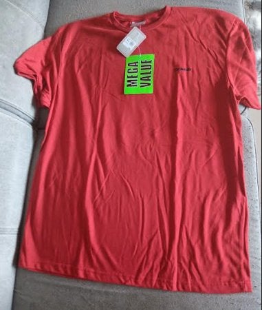T-shirt 'Donnay rouge' L NEUF, Vêtements | Hommes, Enlèvement ou Envoi, Neuf, Taille 52/54 (L), Rouge