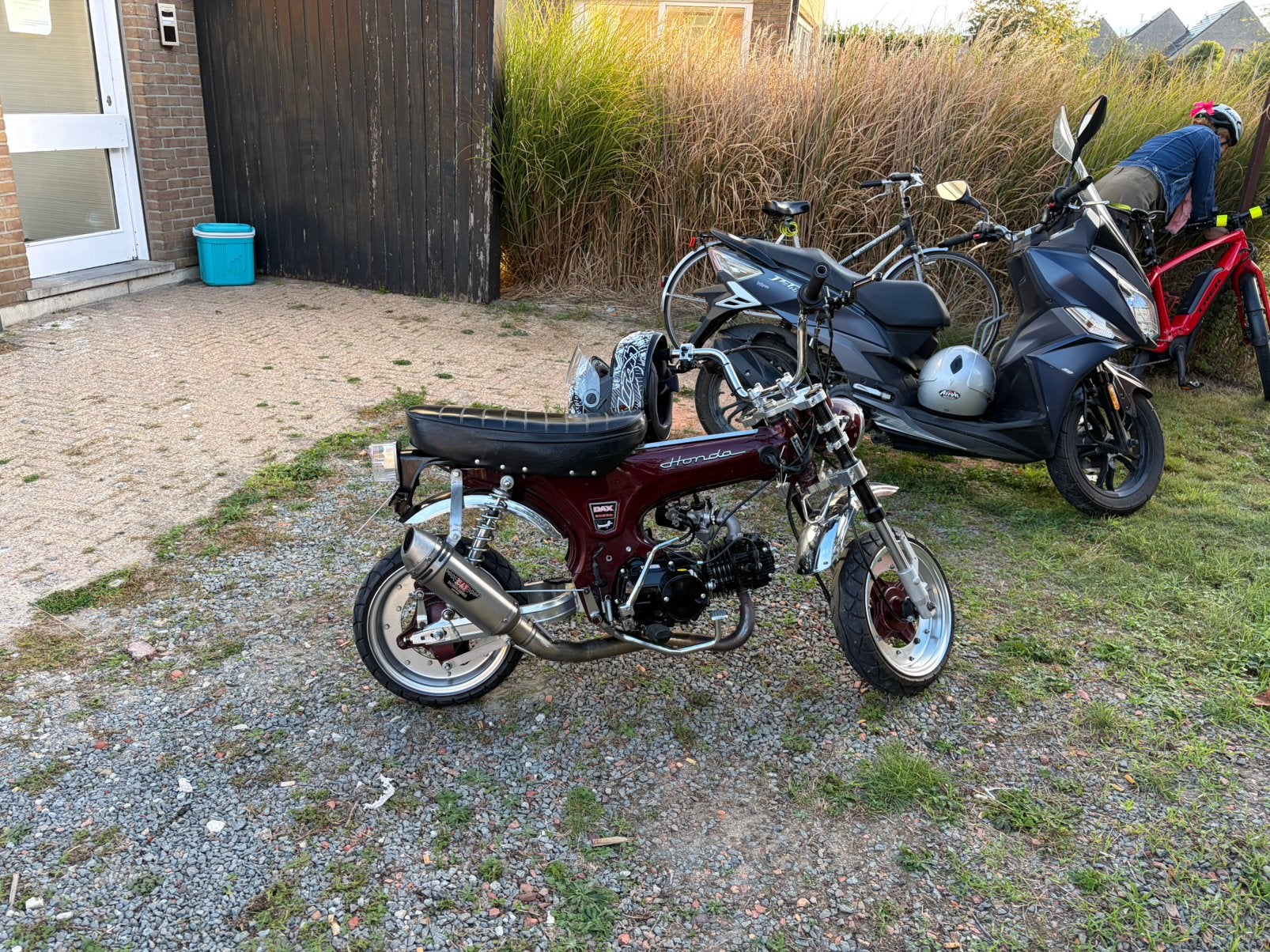 Motodax 125cc, Particulier, Sportuitlaat