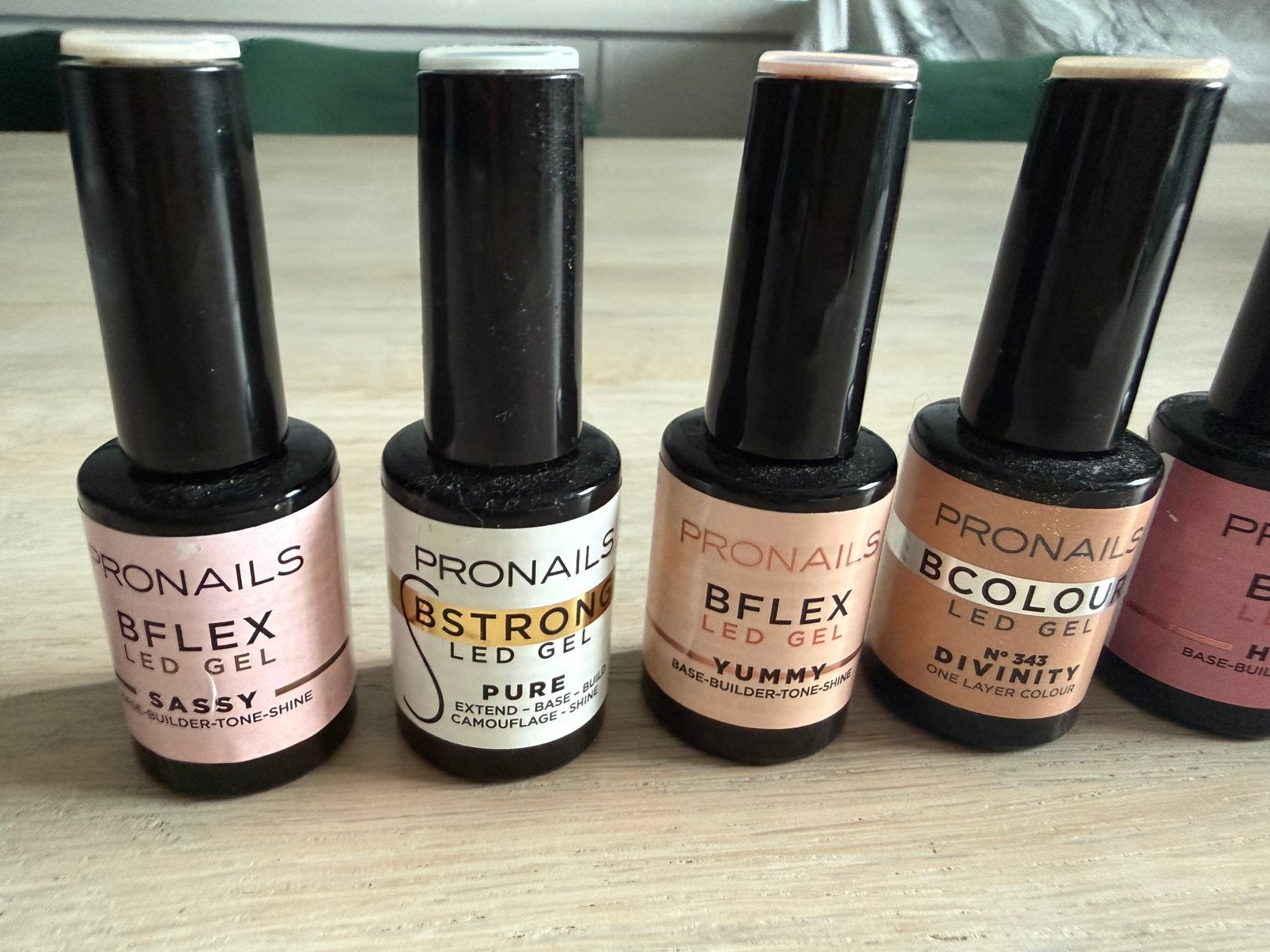 ProNails B-flex/B-Colour & B-Strong producten - 14stuks, Ophalen of Verzenden, Nieuw, Overige kleuren, Handen en Nagels