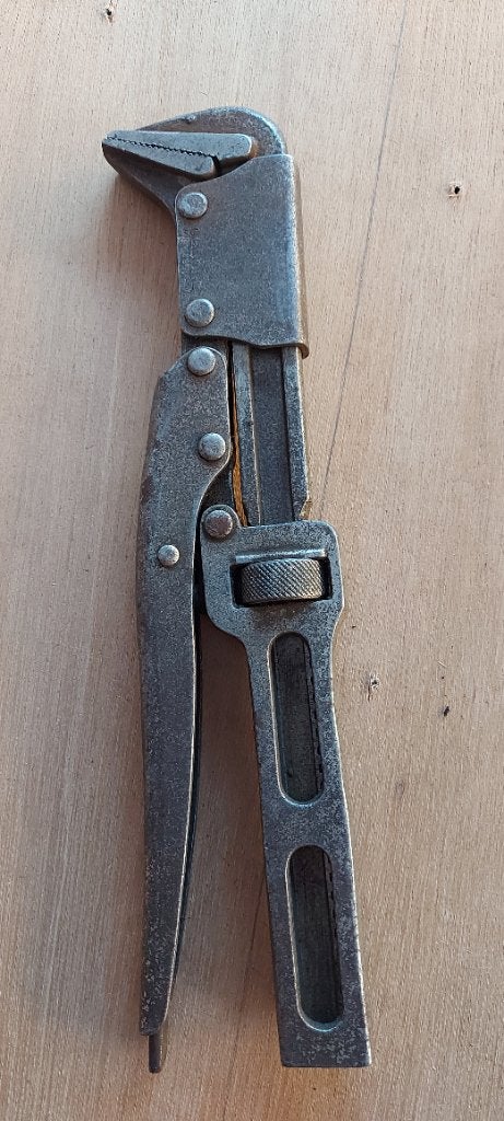 Pijptang Gedore, Ophalen, Gebruikt