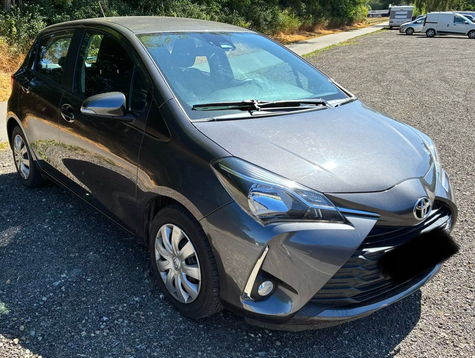 Toyota yaris 56.000 km ideale jonge bestuurder, Stof, Bruin, Particulier, 1000 cc