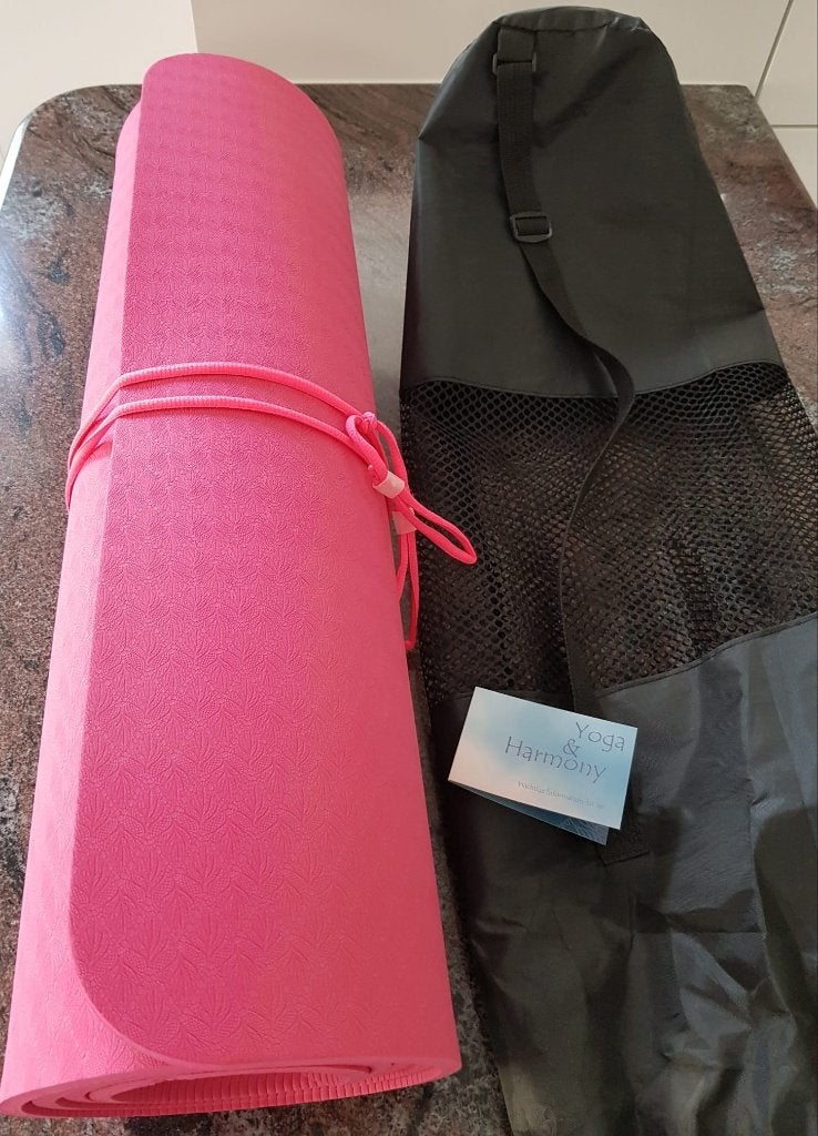Yoga, pilates of fitness mat, Sport en Fitness, Yoga en Pilates, Ophalen of Verzenden, Nieuw, Yogamat