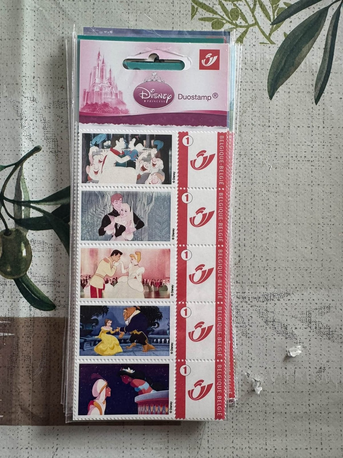 Duostamp disney (timbres belgique), Enlèvement ou Envoi