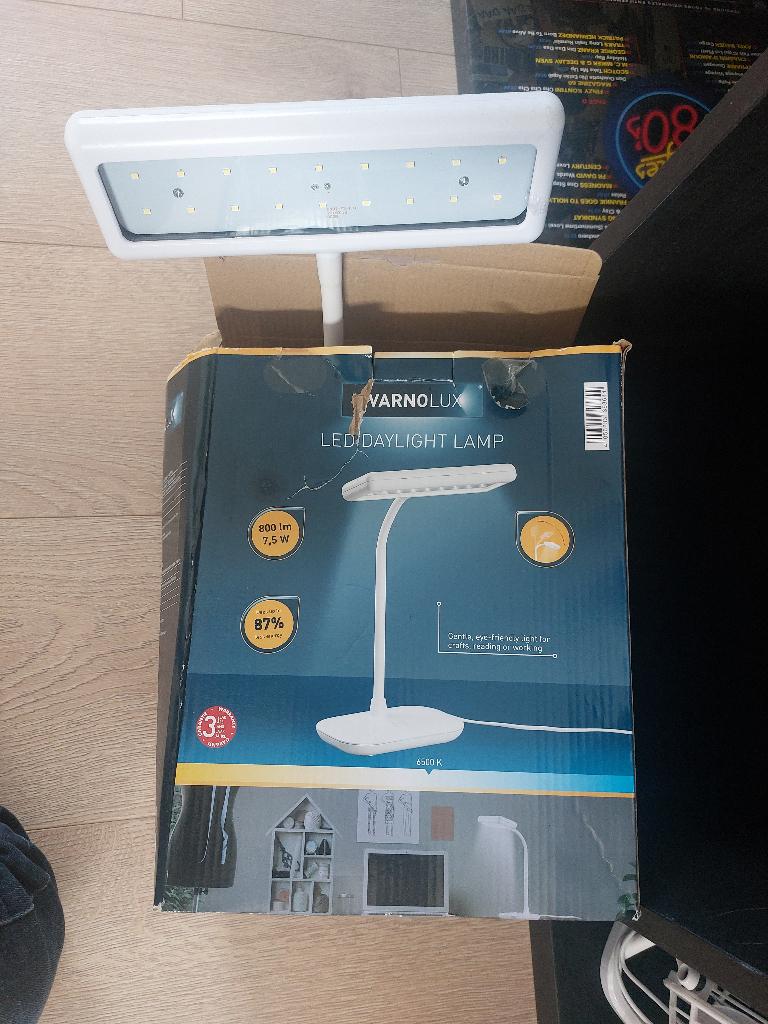 Lampe de bureaux, Moins de 50 cm, Comme neuf, Synthétique, Enlèvement