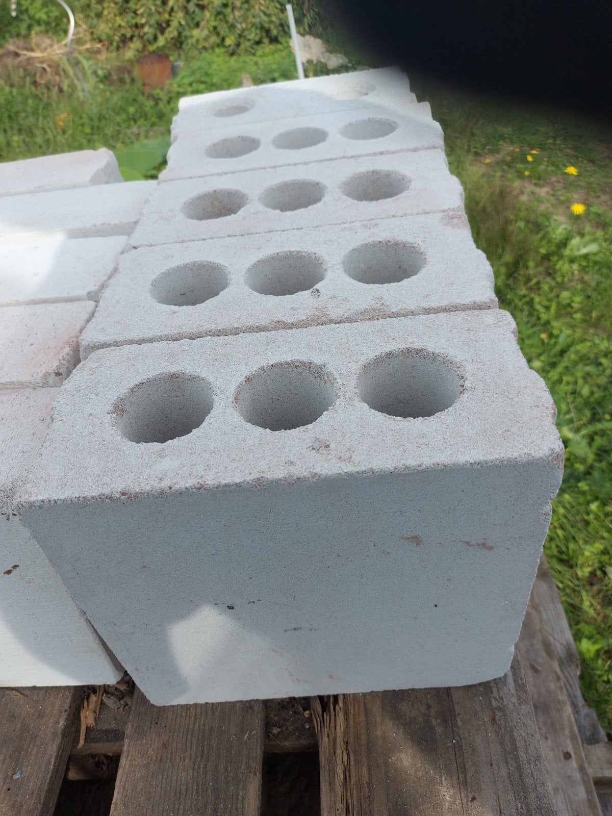 zandsteen lijmblokken 25x24x11,5, Doe-het-zelf en Bouw, Ophalen