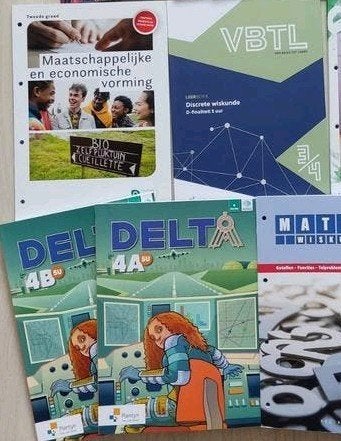 schoolboeken 4 a-stroom 4 ASO, Boeken, Ophalen of Verzenden, Nieuw, ASO, Nederlands
