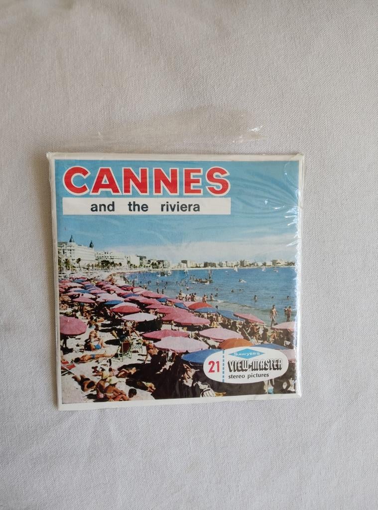 Viewmaster view-master  Cannes France . Regardez, Ophalen of Verzenden