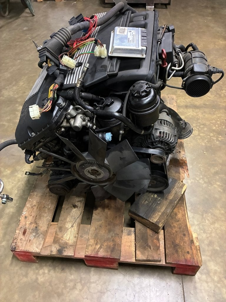 BMW M52B25tu motor, Ophalen, Gebruikt, BMW