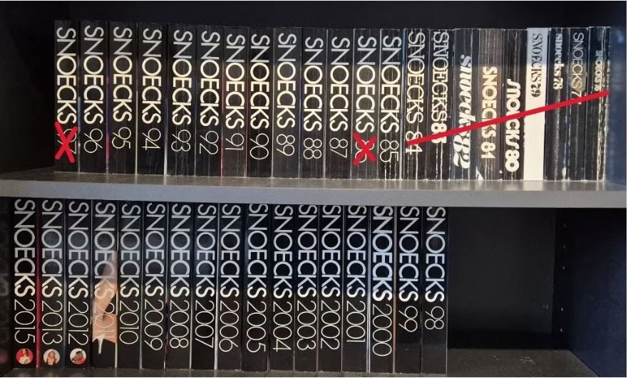 Art. 1009 Snoeckx Collectie (1985 + 1987 2013 + 2015), Boeken, Ophalen, Zo goed als nieuw, Overige onderwerpen