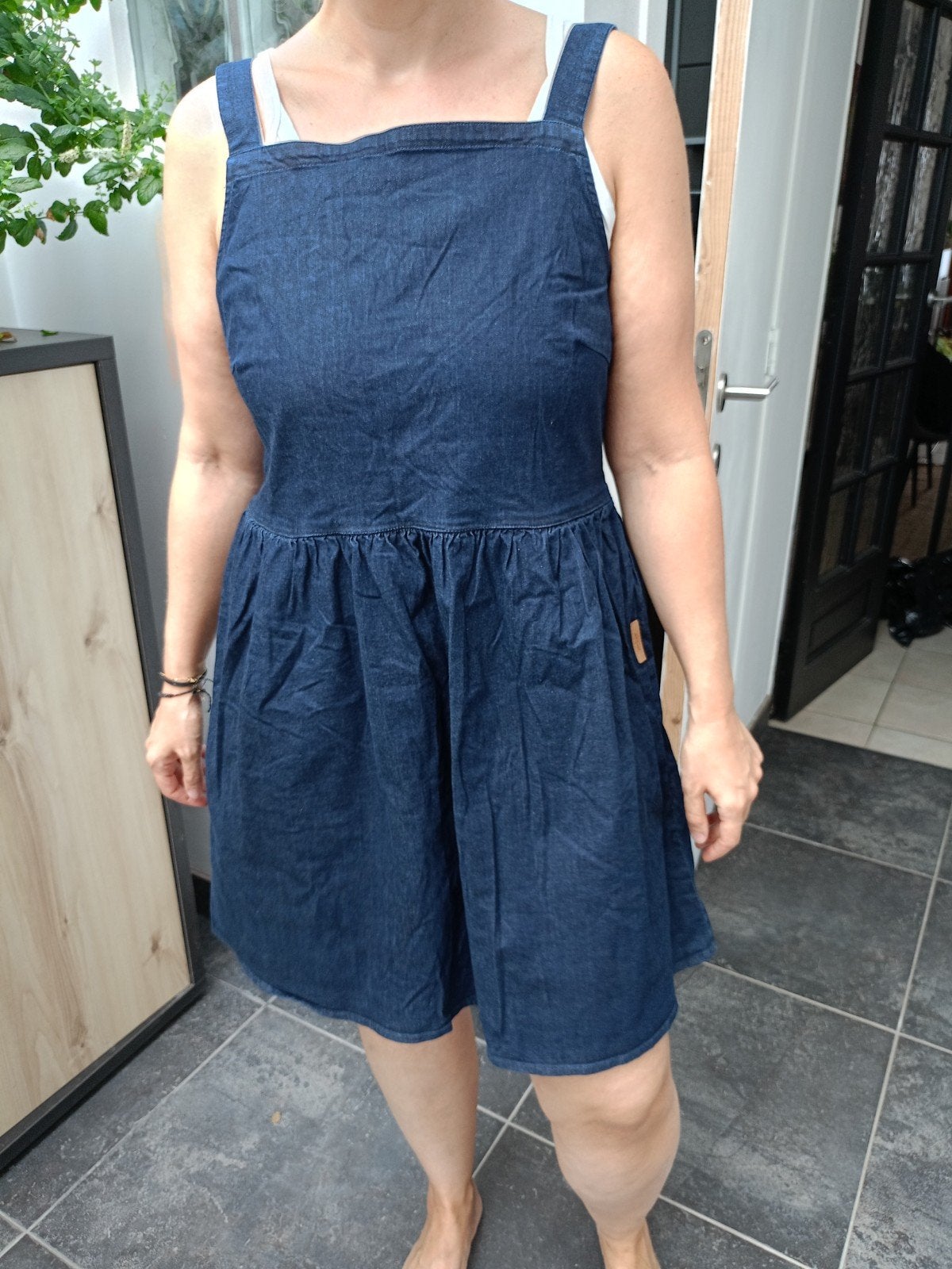 Bonprix jeansjurk - maat 40 - comfortabele zomervakantie, Kleding | Dames, Jurken, Blauw, Bpc bonprix collect, Maat 42/44 (L)