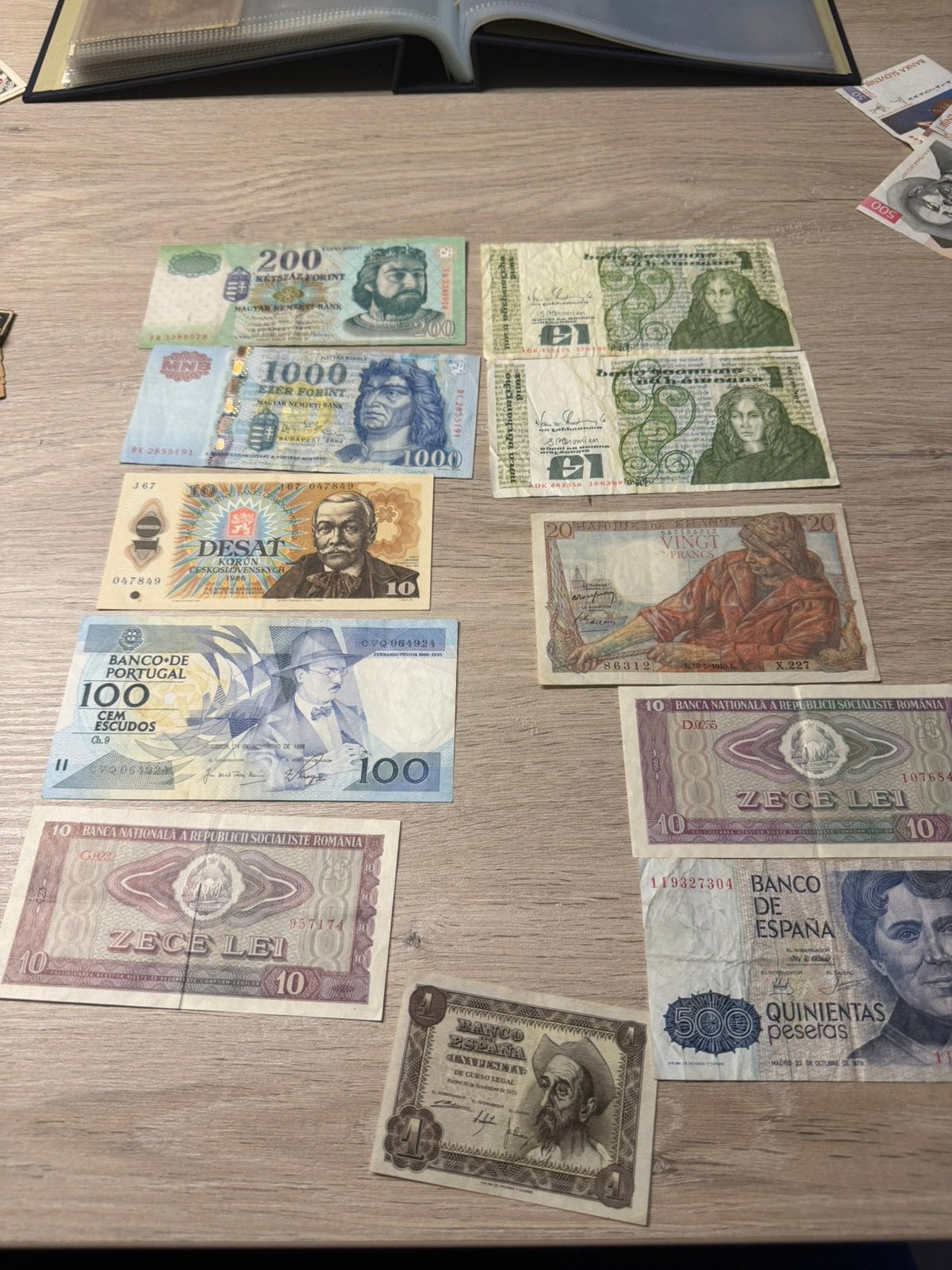 Joli lot de billets européens, Enlèvement ou Envoi