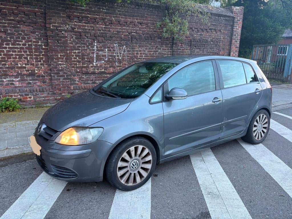 Vw golf plus 1.9 tdi anne 2007 km239100 demare roule, Auto's, Volkswagen, Voorwielaandrijving, Stof, 4 cilinders, Bruin