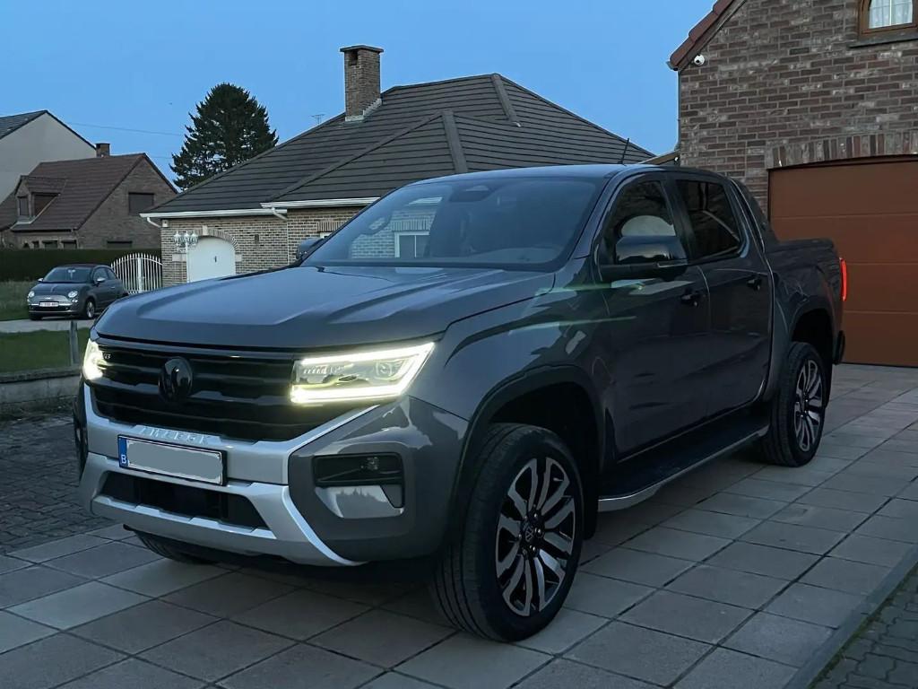 Volkswagen Amarok 3.0 V6 TDi 4Motion Aventura, Cuir, Argent ou Gris, Achat, Noir