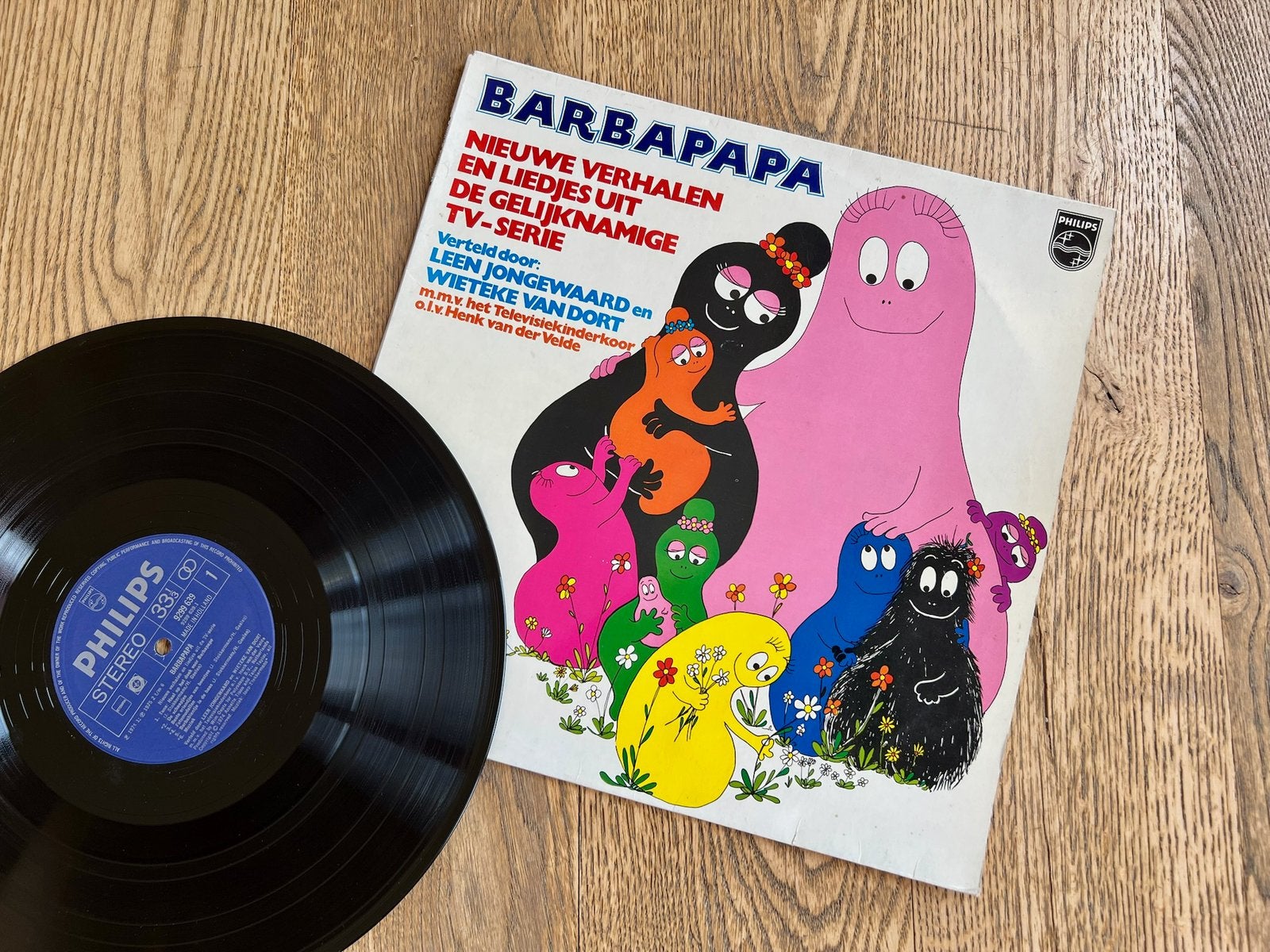 Album ancien Barbapapa 1974 Polyscope, LP, Enlèvement ou Envoi, Utilisé, Musique