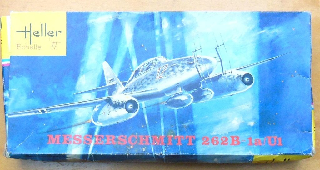 HELLER 1/72ième Messerschitt ME262B, Neuf, 1:72 à 1:144, Heller, Avion