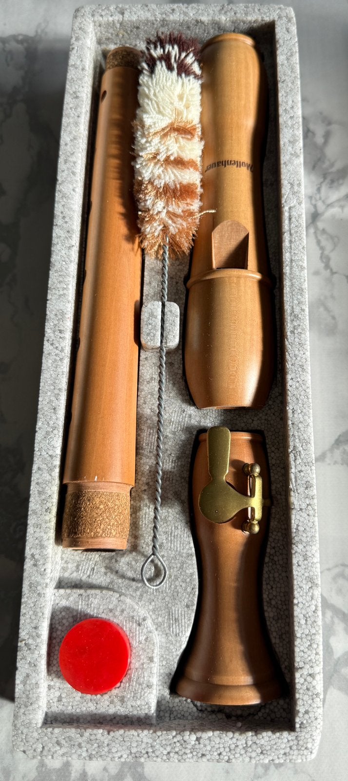 Tenorblokfluit met klep, Musique & Instruments, Enlèvement ou Envoi, Neuf, Ténor, Avec valise, étui ou housse