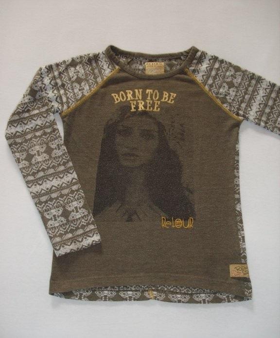 Longsleeve Retour mt.110, Kinderen en Baby's, Kinderkleding | Maat 110, Ophalen, Meisje, Shirt of Longsleeve, Gebruikt